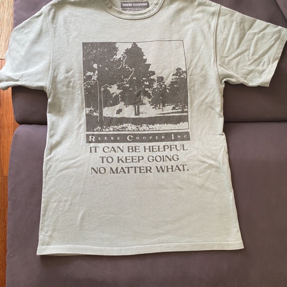 Reese Cooper Green Graphic T-Shirt